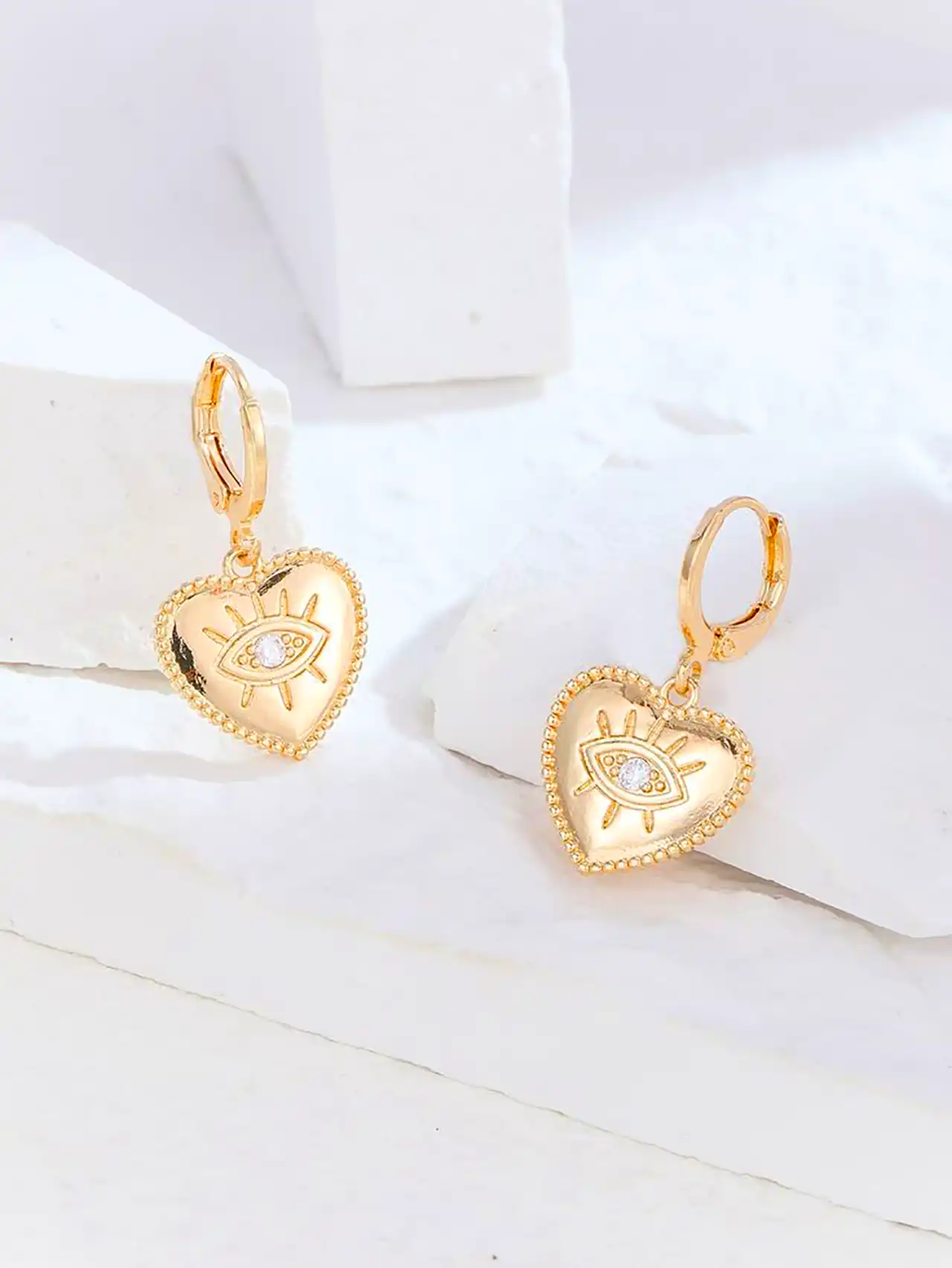 گوشواره قلبی آویز