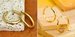 گوشواره حلقهای طلا زرد؛ ۱۵ مدل خاص جذاب برای استایل شیک و روزمره