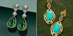 گوشواره وینتیج سنگ قیمتی؛ ۱۵ مدل خاص درخشان برای استایل‌های اصیل و زنانه