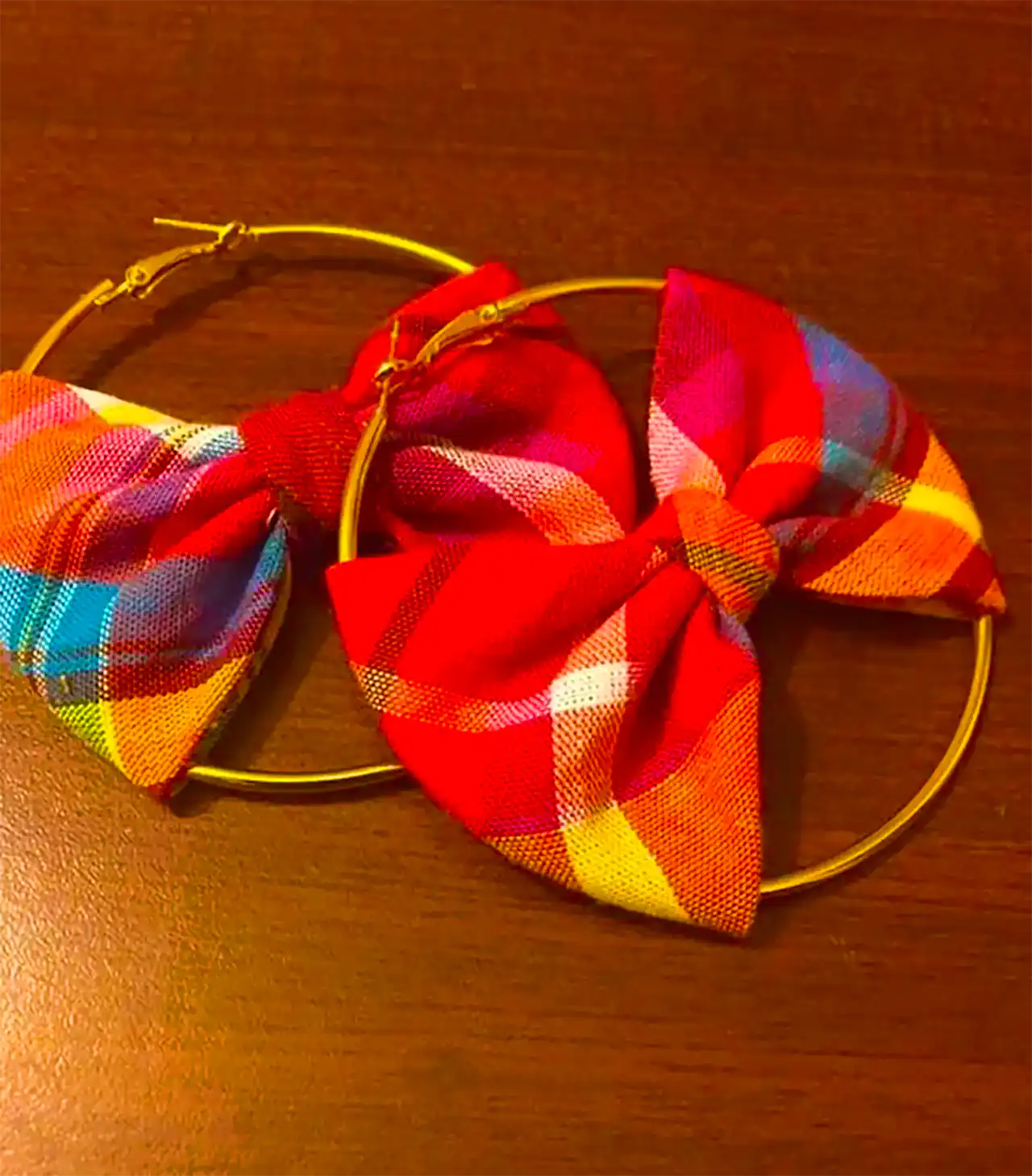 گوشواره پارچه ای شیک