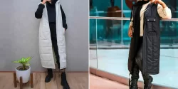 کاپشن پافر بلند جدید؛ ۱۵ مدل خاص و شیک برای استایل زمستانی دخترانه ترند