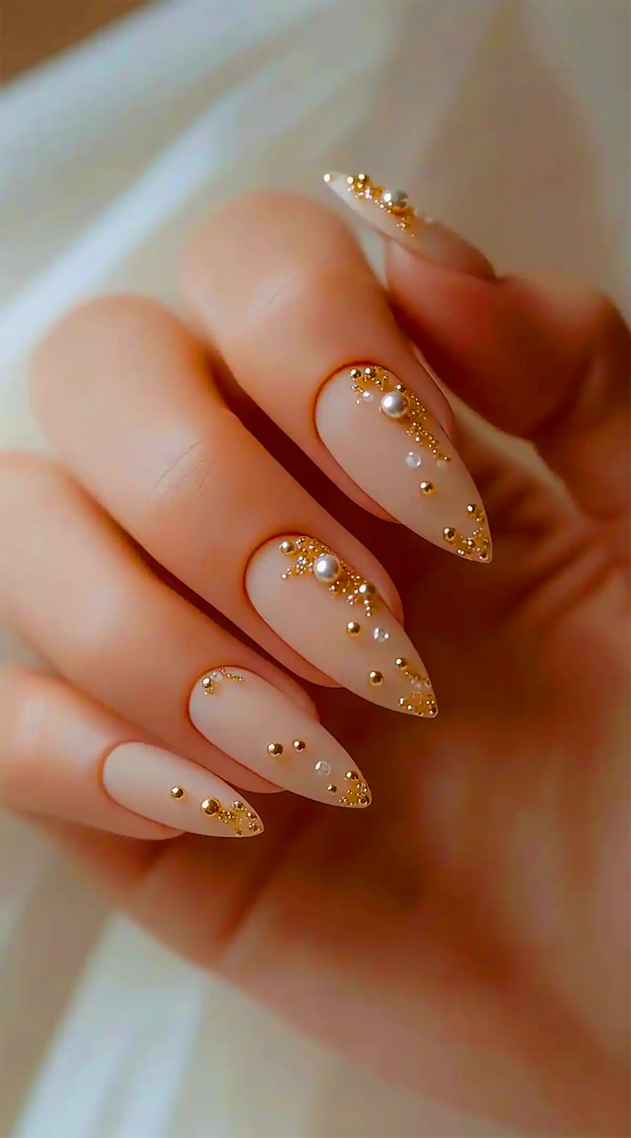 کاشت ناخن نوک تیز