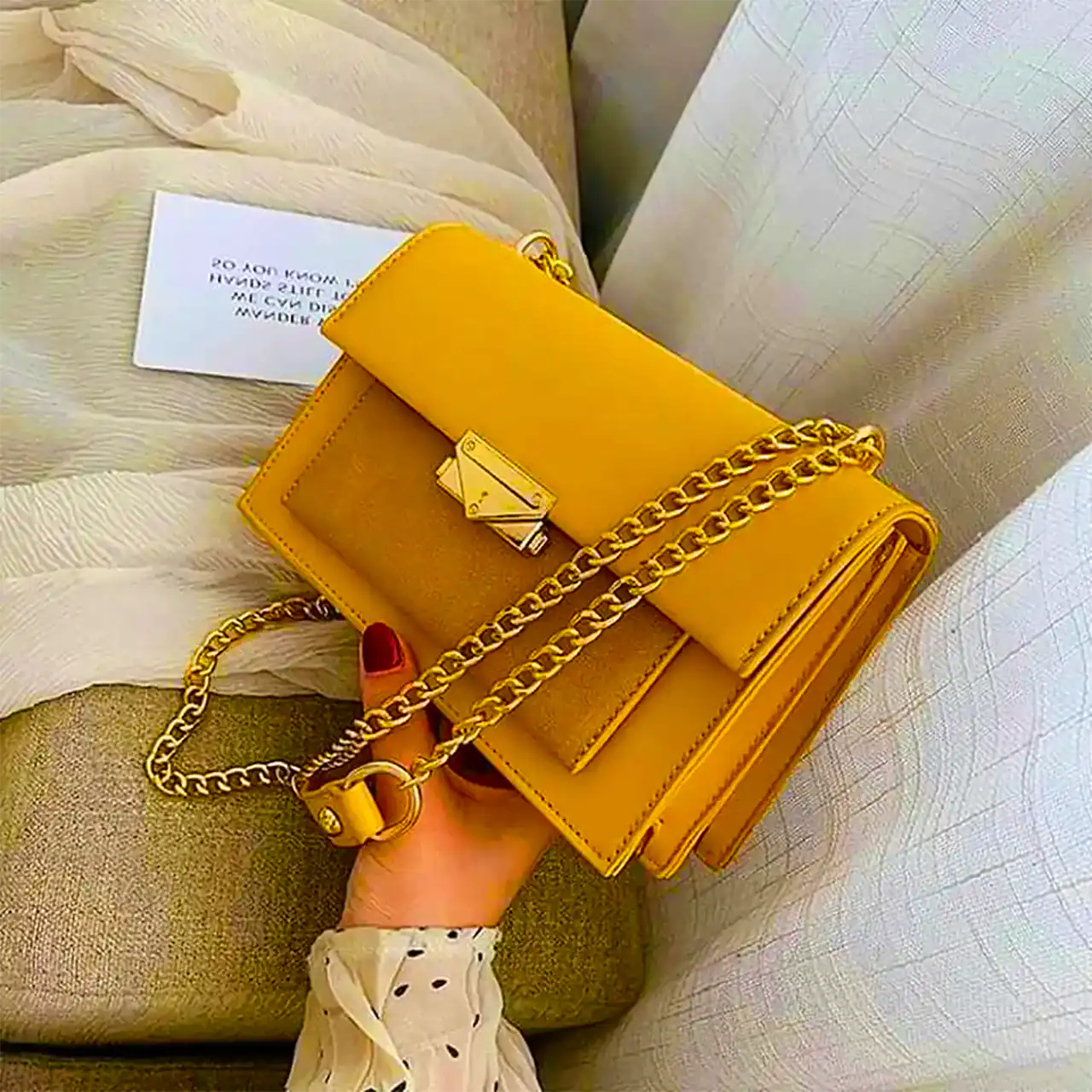کیف دسته زنجیری زنانه