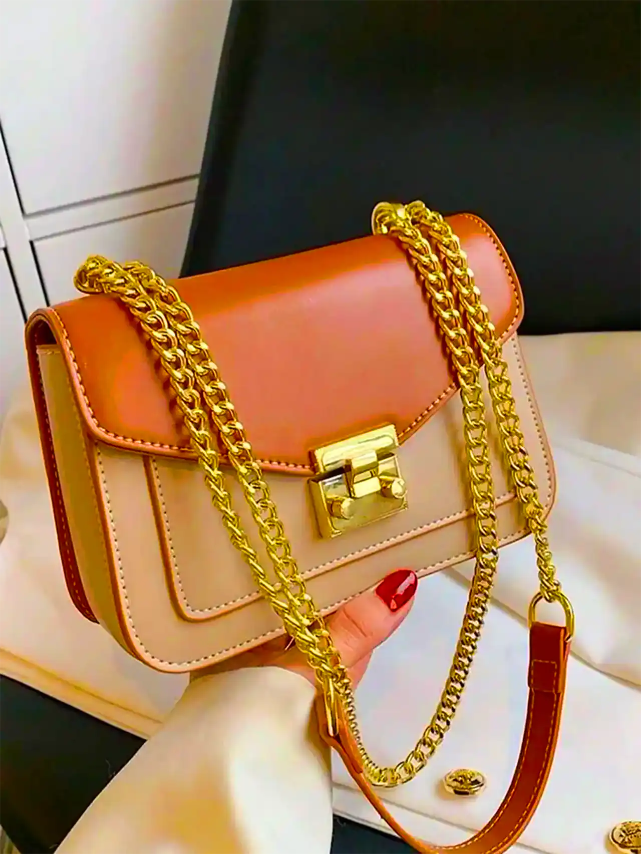 کیف دسته زنجیری زنانه