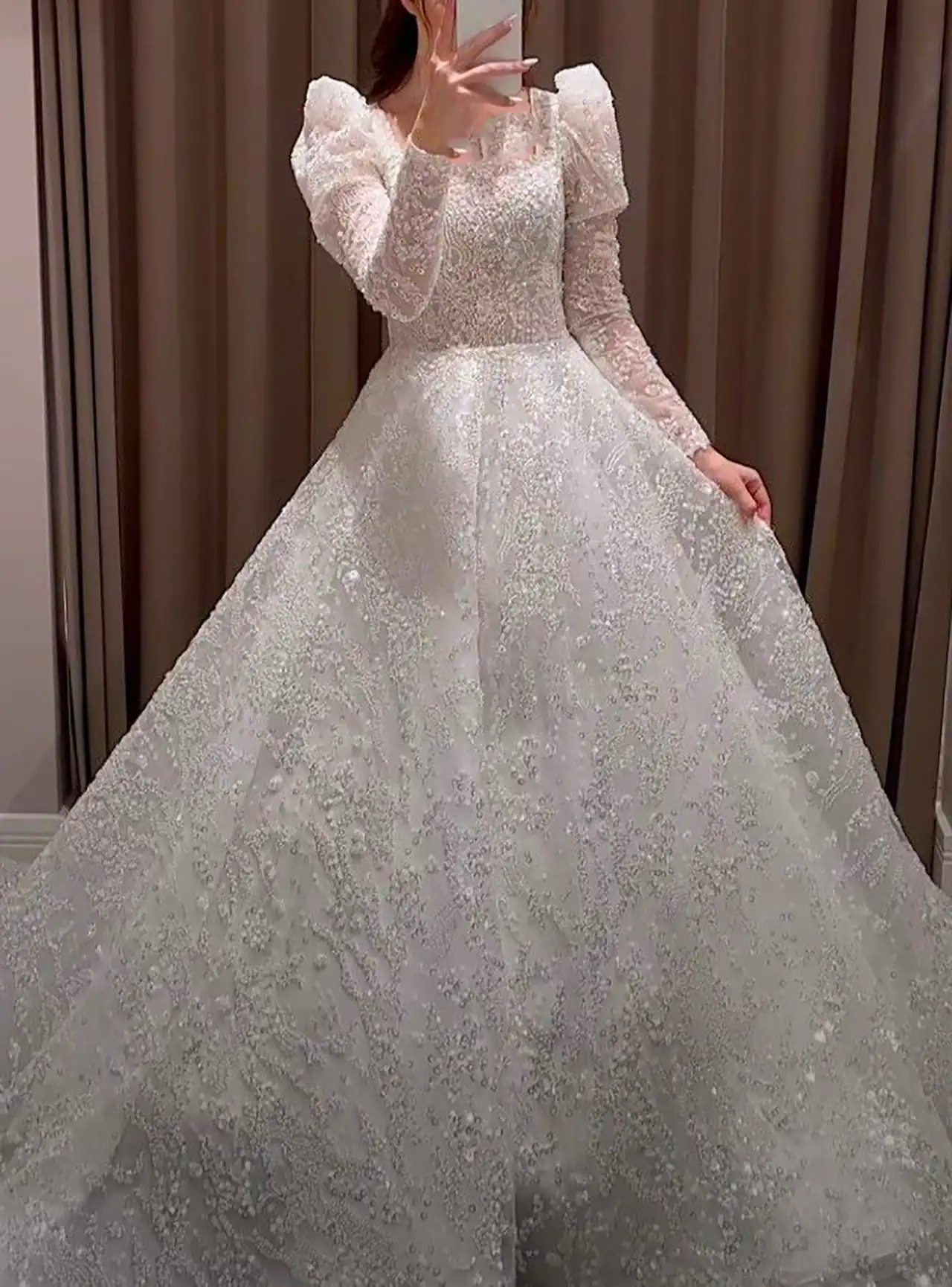 لباس عروس محجبه شیک