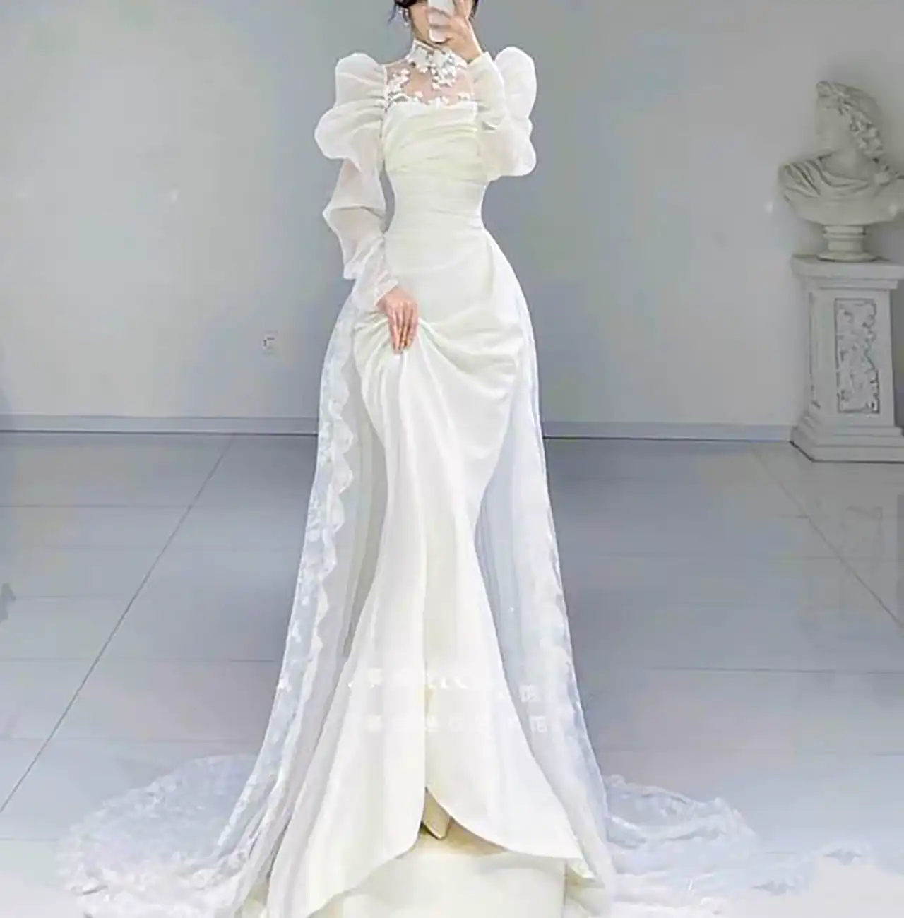 لباس عروس محجبه شیک