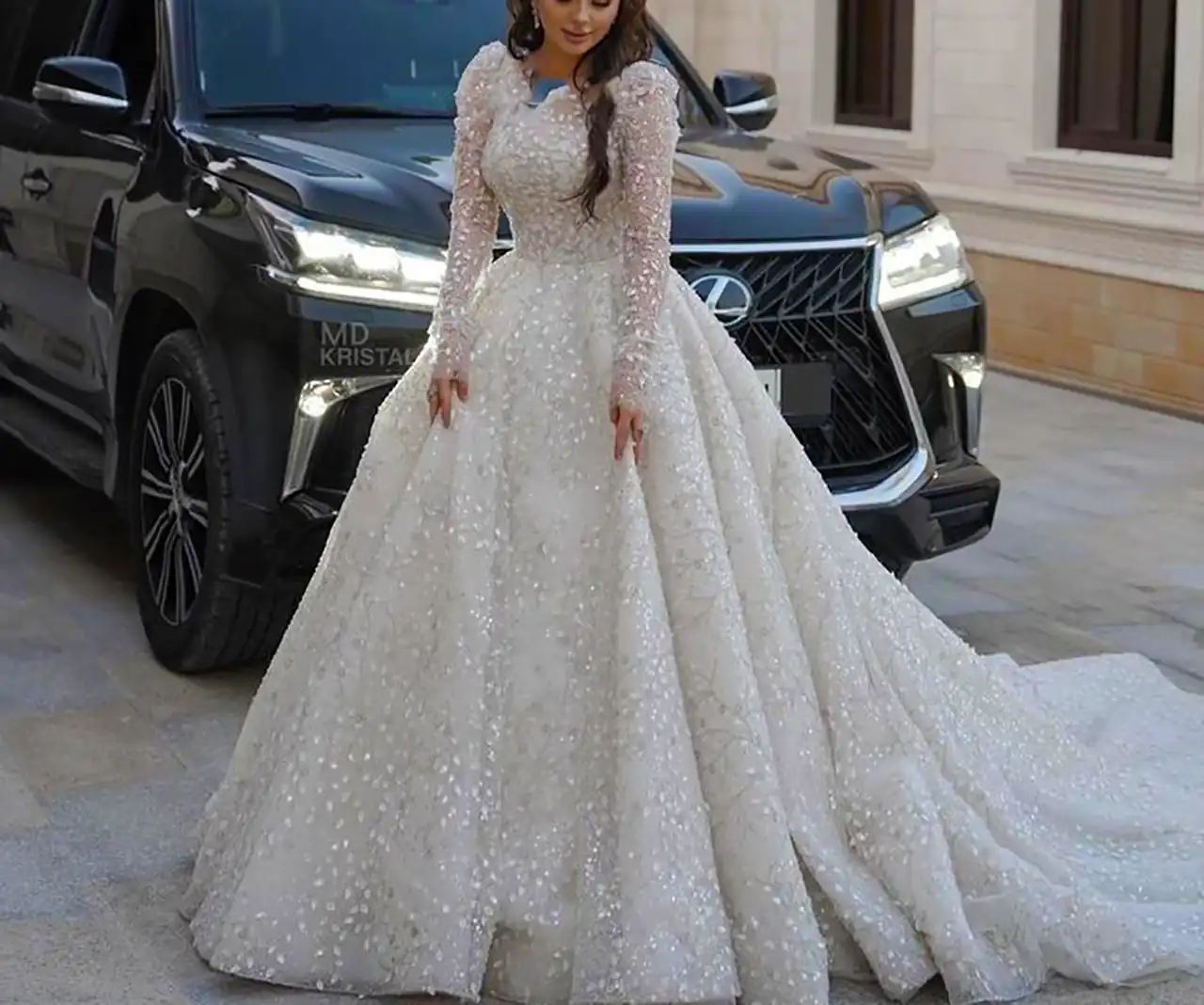 لباس عروس محجبه شیک