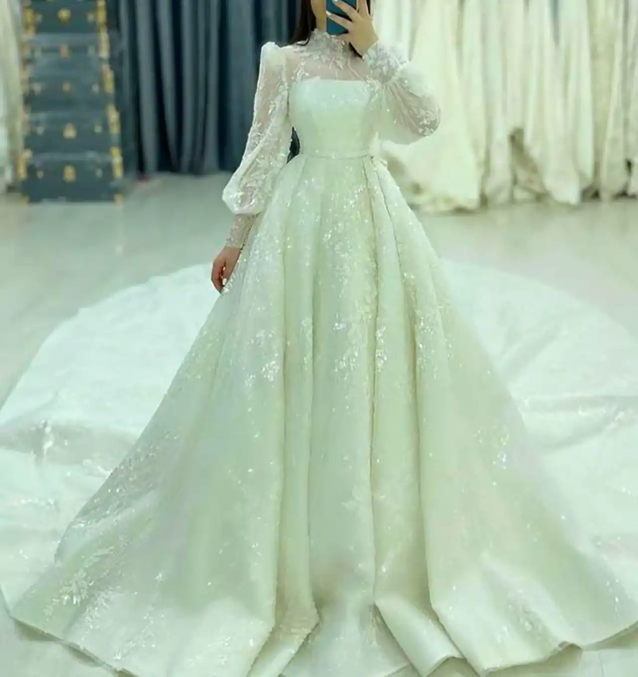 لباس عروس محجبه شیک