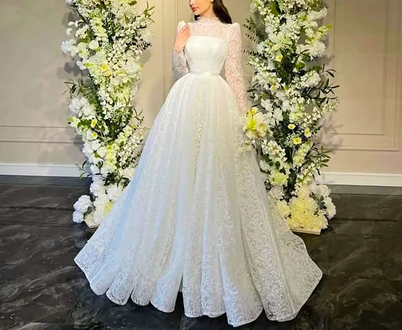 لباس عروس مینیمال شیک