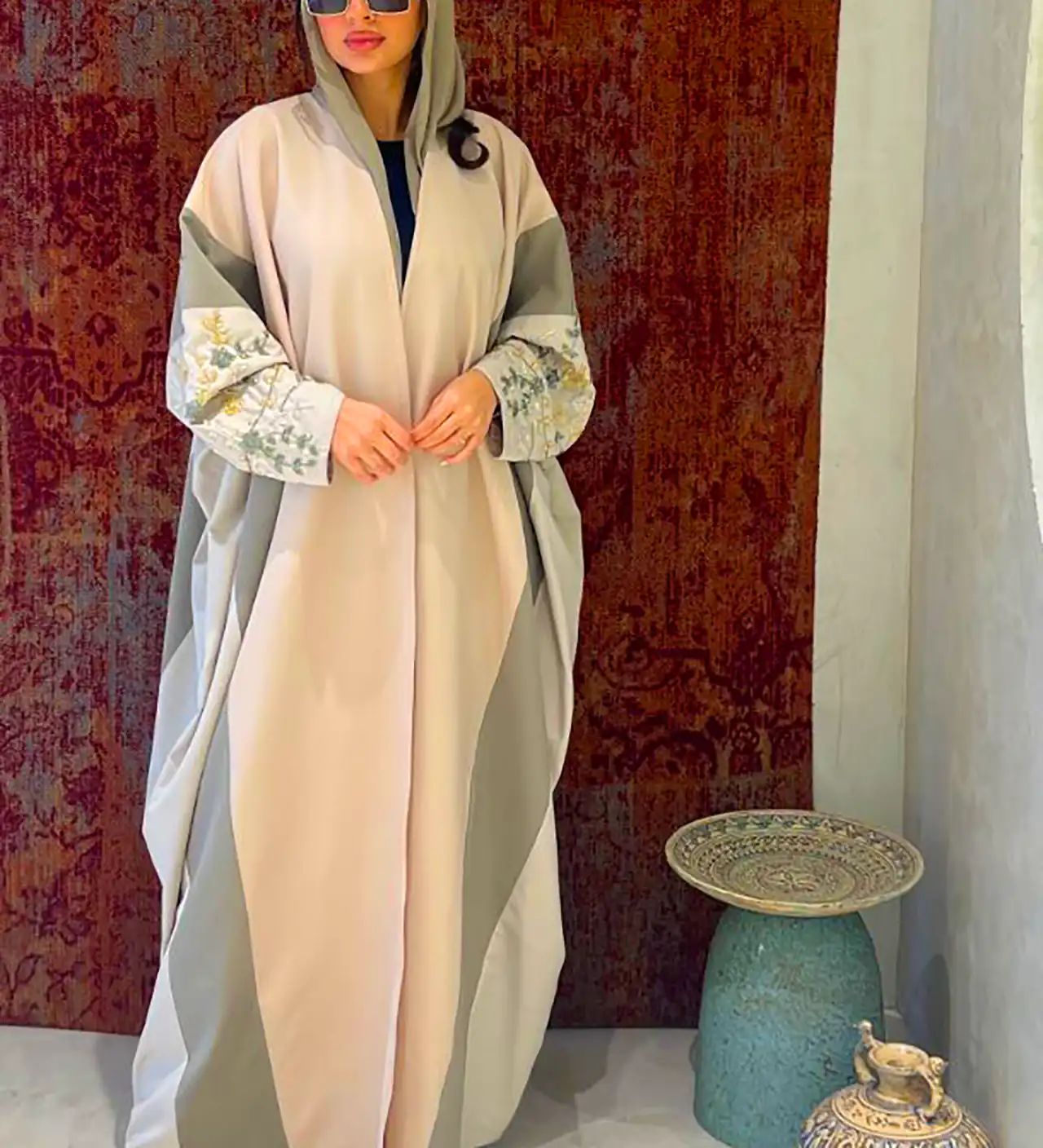 مانتو عبایی ساده