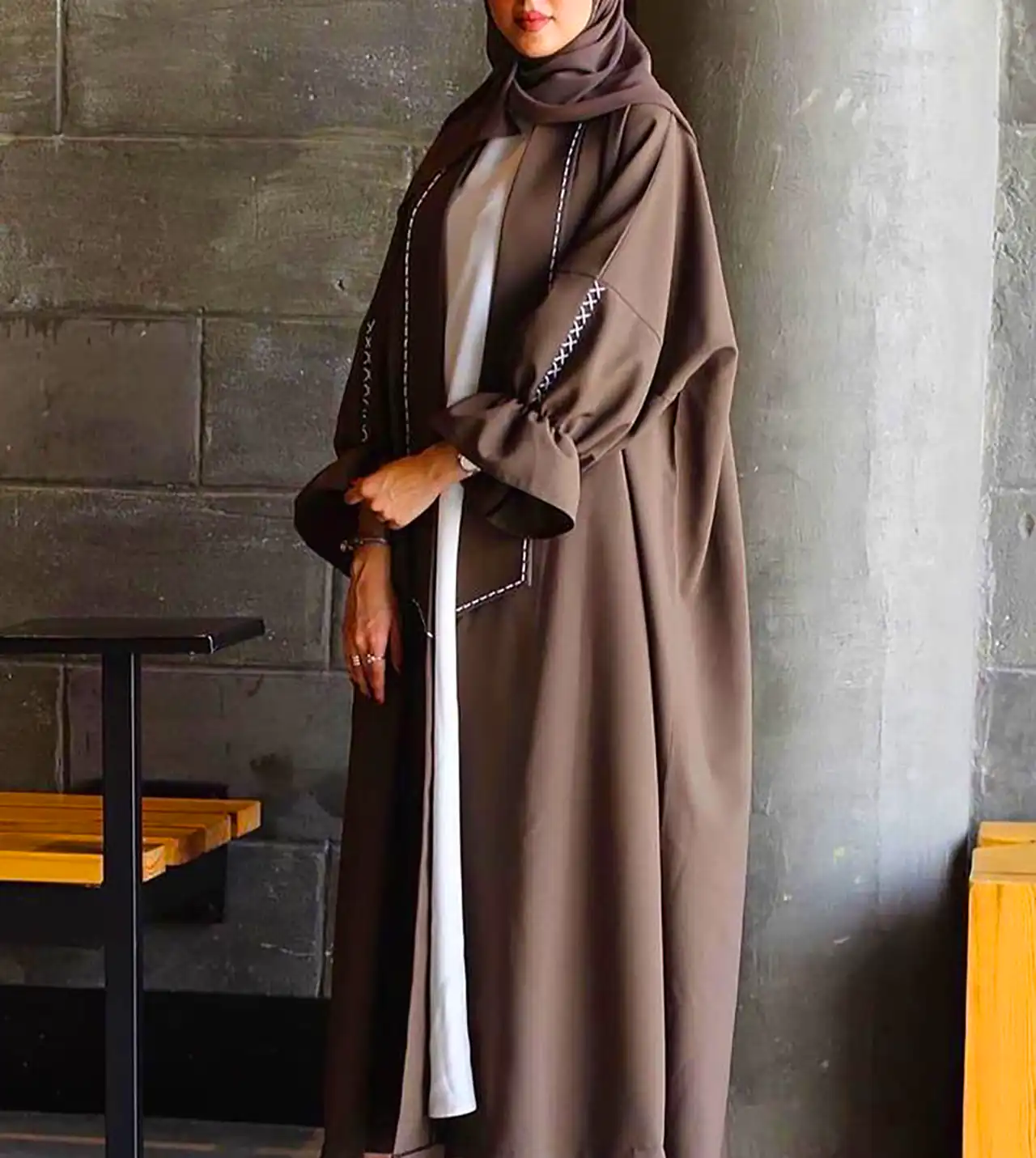 مانتو عبایی ساده