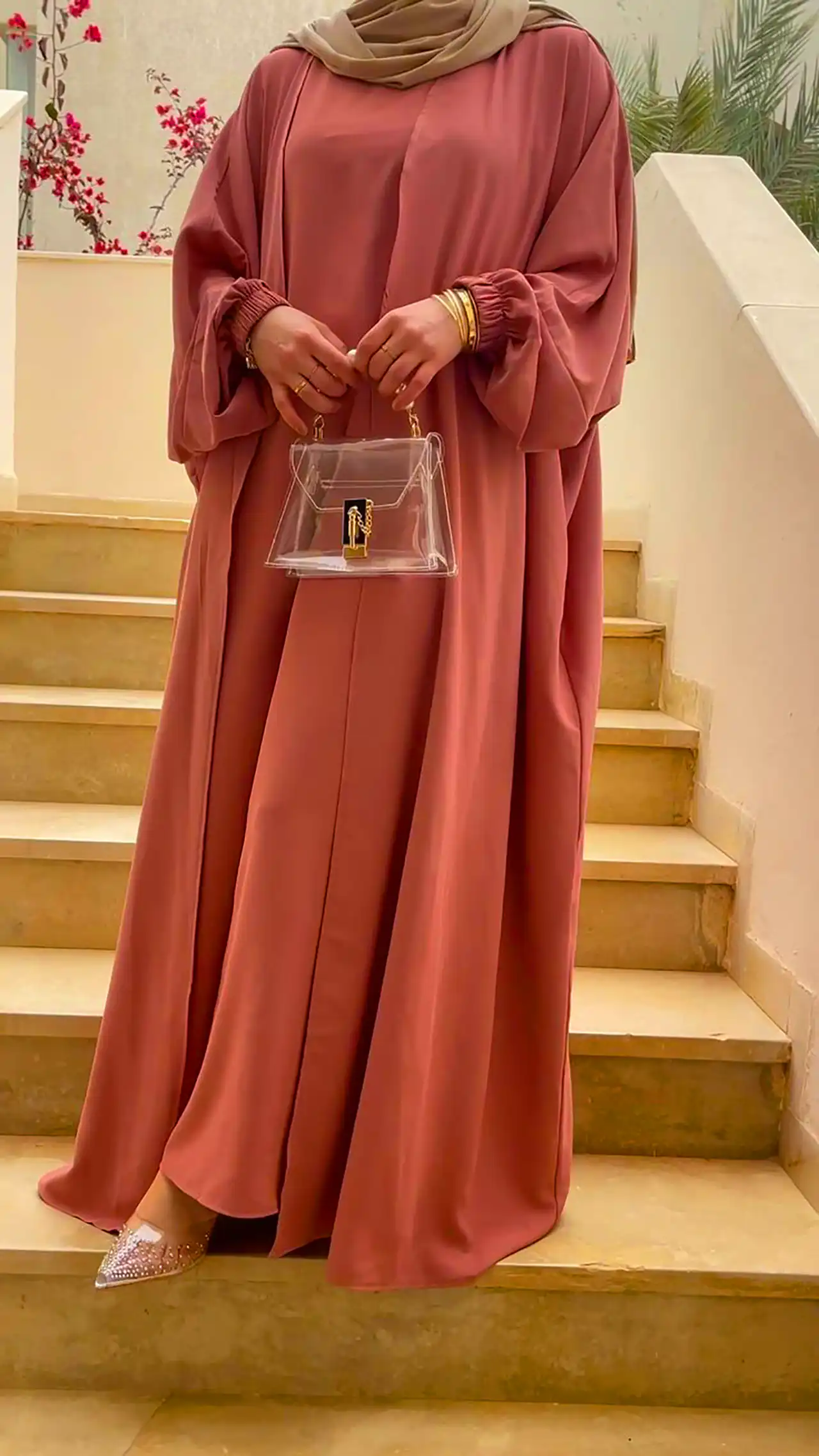مانتو عبایی ساده