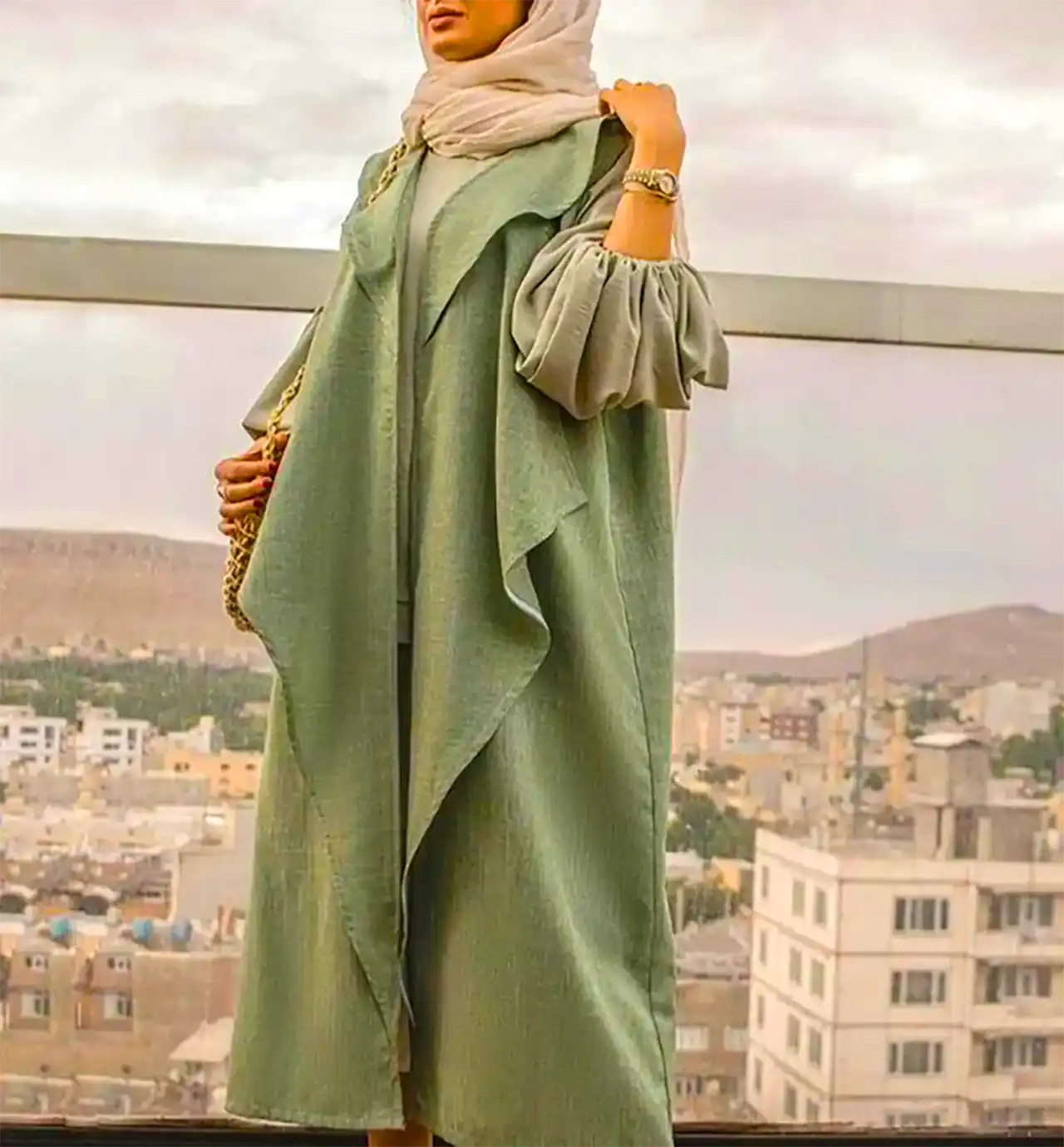 مانتو بلند جذاب