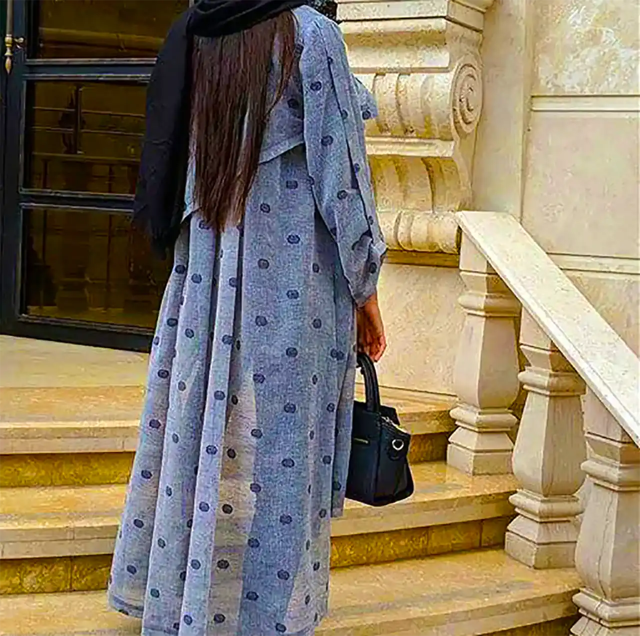 مانتو طوسی زنانه