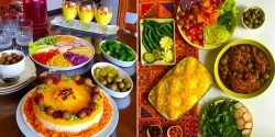 میز شام مهمانی؛ ۱۵ مدل چشم‌نواز برای تزیین میز شام با سلیقه خاص