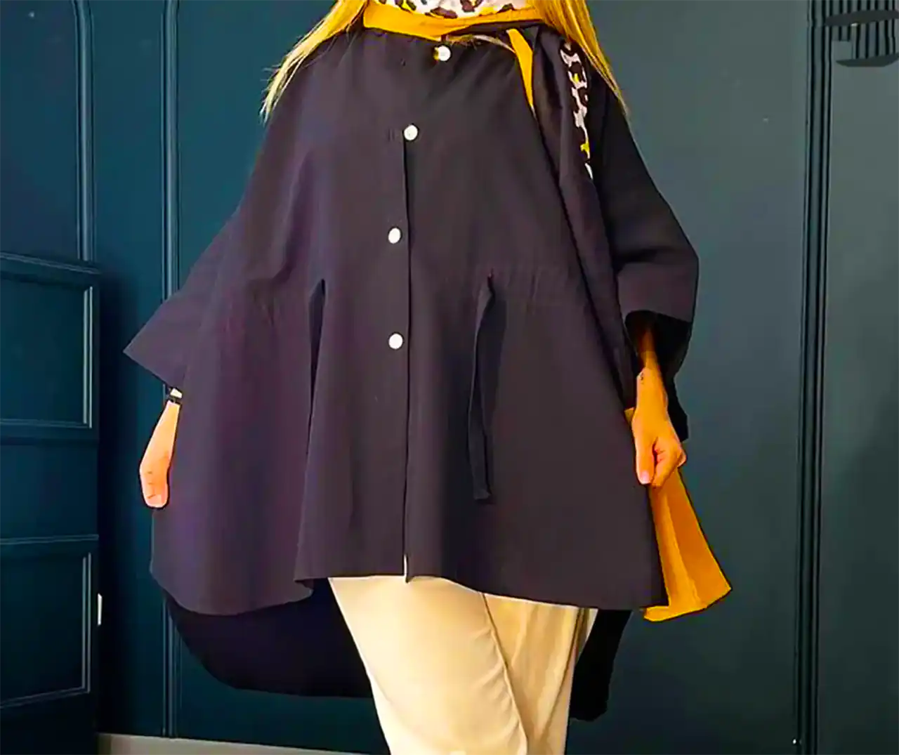 مدل مانتو مشکی