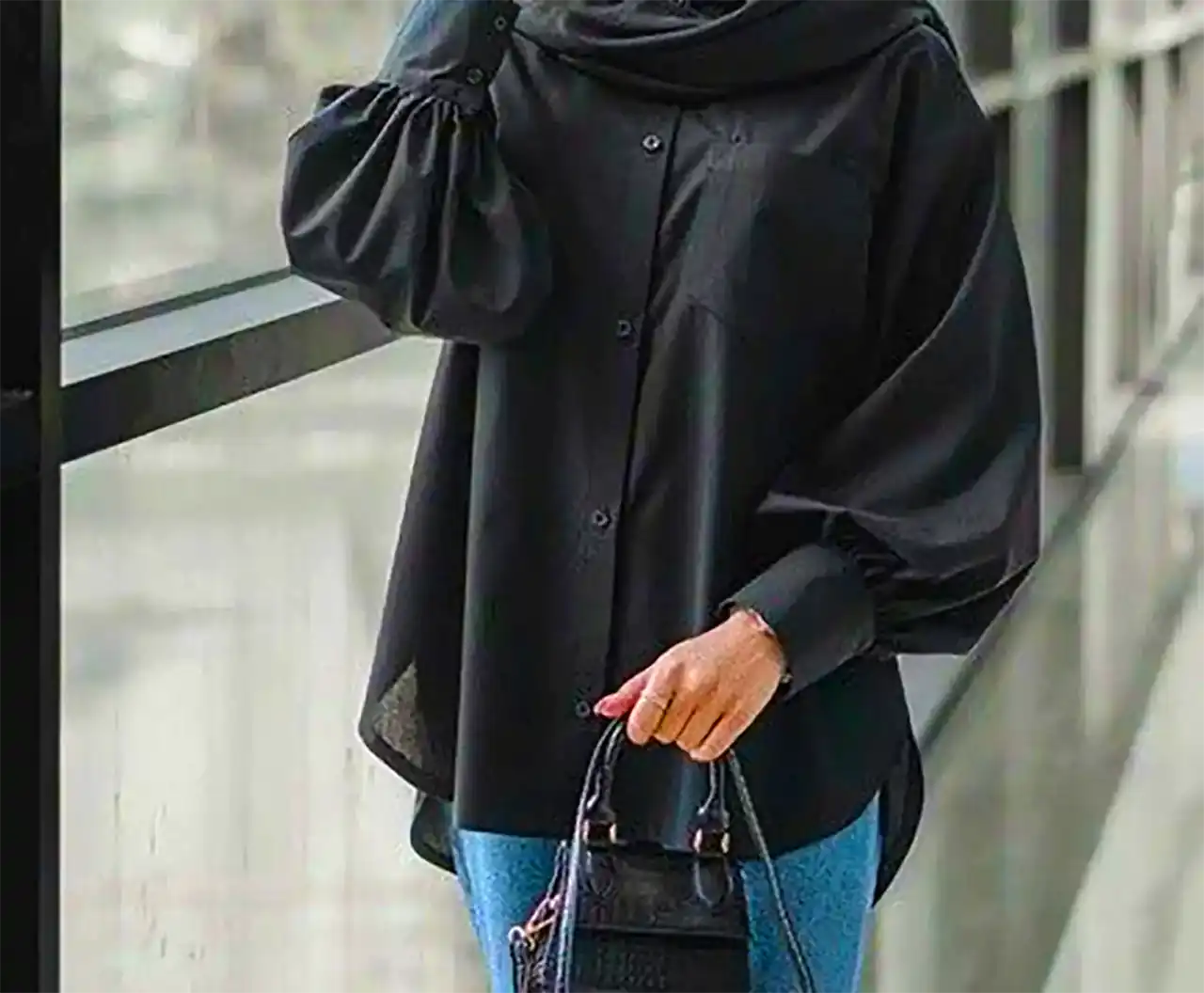 مدل مانتو مشکی