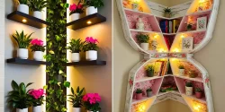 شلف دیواری مدرن؛ ۱۵ عکس شیک برای الهام‌گرفتن در چیدمان خانه مدرن امروزی