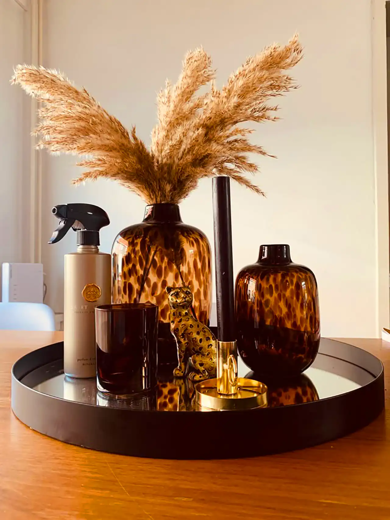 سینی دکوری برای میز وسط