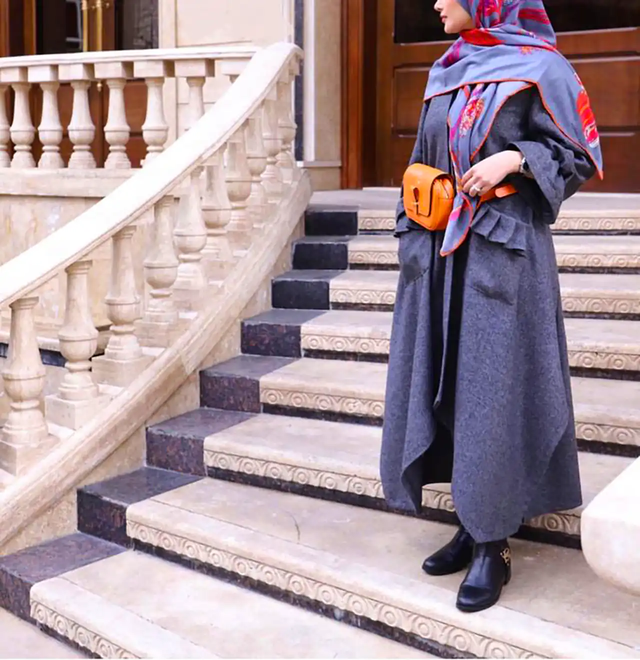 استایل کلاسیک زمستانی زنانه