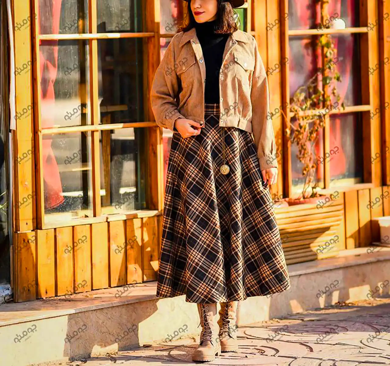 استایل کلاسیک زمستانی زنانه