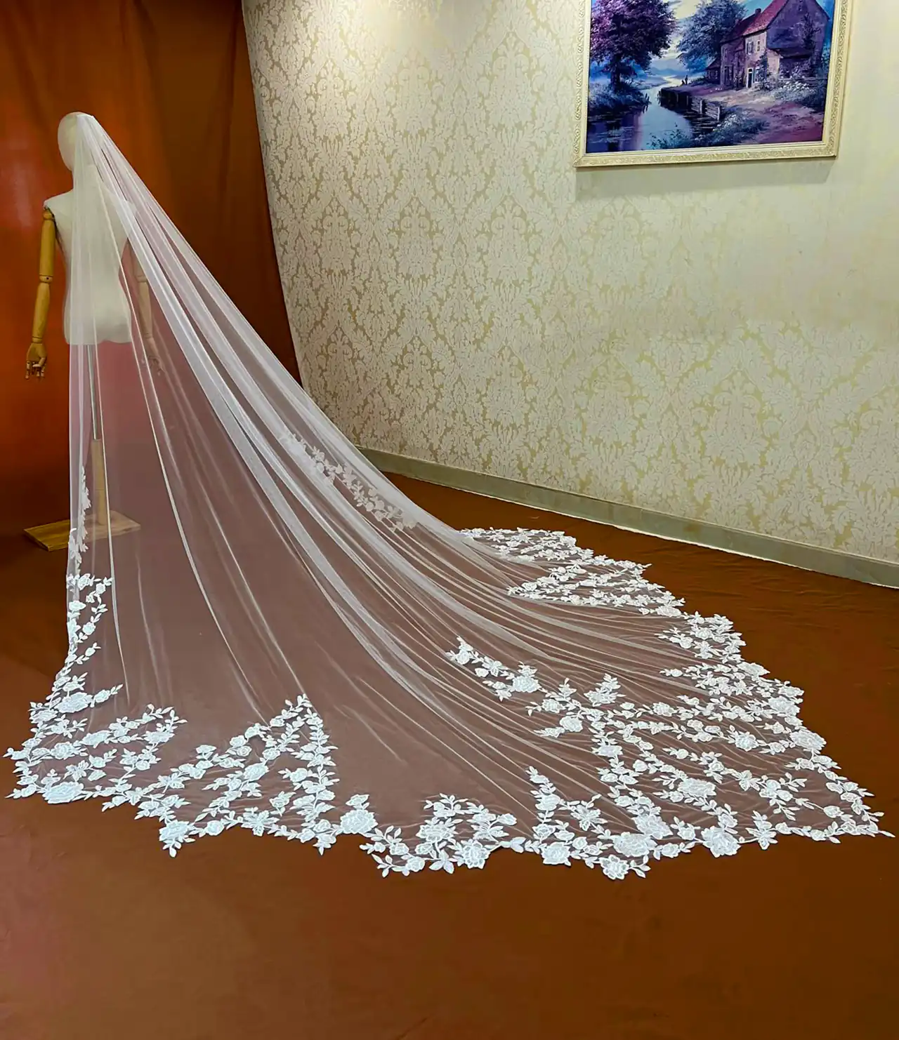 تور سر عربی عروس