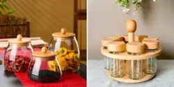 ادویه پاش درب چوبی برای جهیزیه؛ ۱۵ عکس خاص برای خانه عروس امروزی