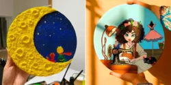 بشقاب دکوراتیو فانتزی جدید؛ ۱۵ عکس خاص برای چیدمان مدرن خانه امروزی شیک