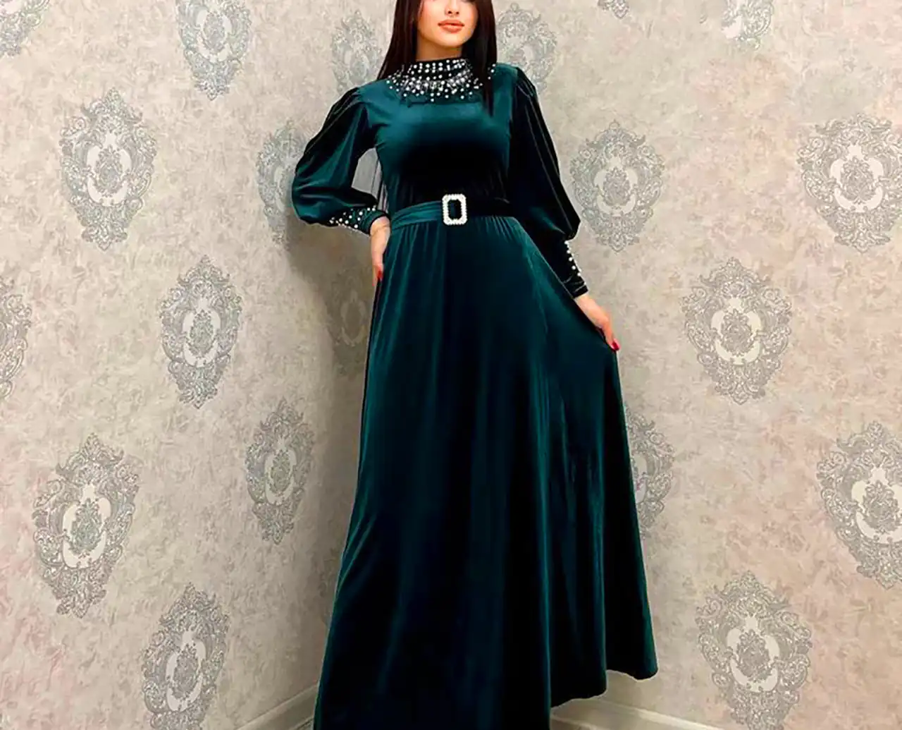 کفتان مخمل شکیل زمستانی