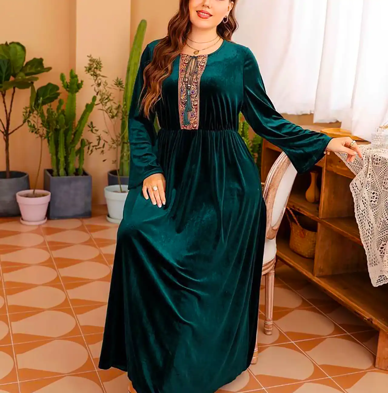 کفتان مخمل شکیل زمستانی