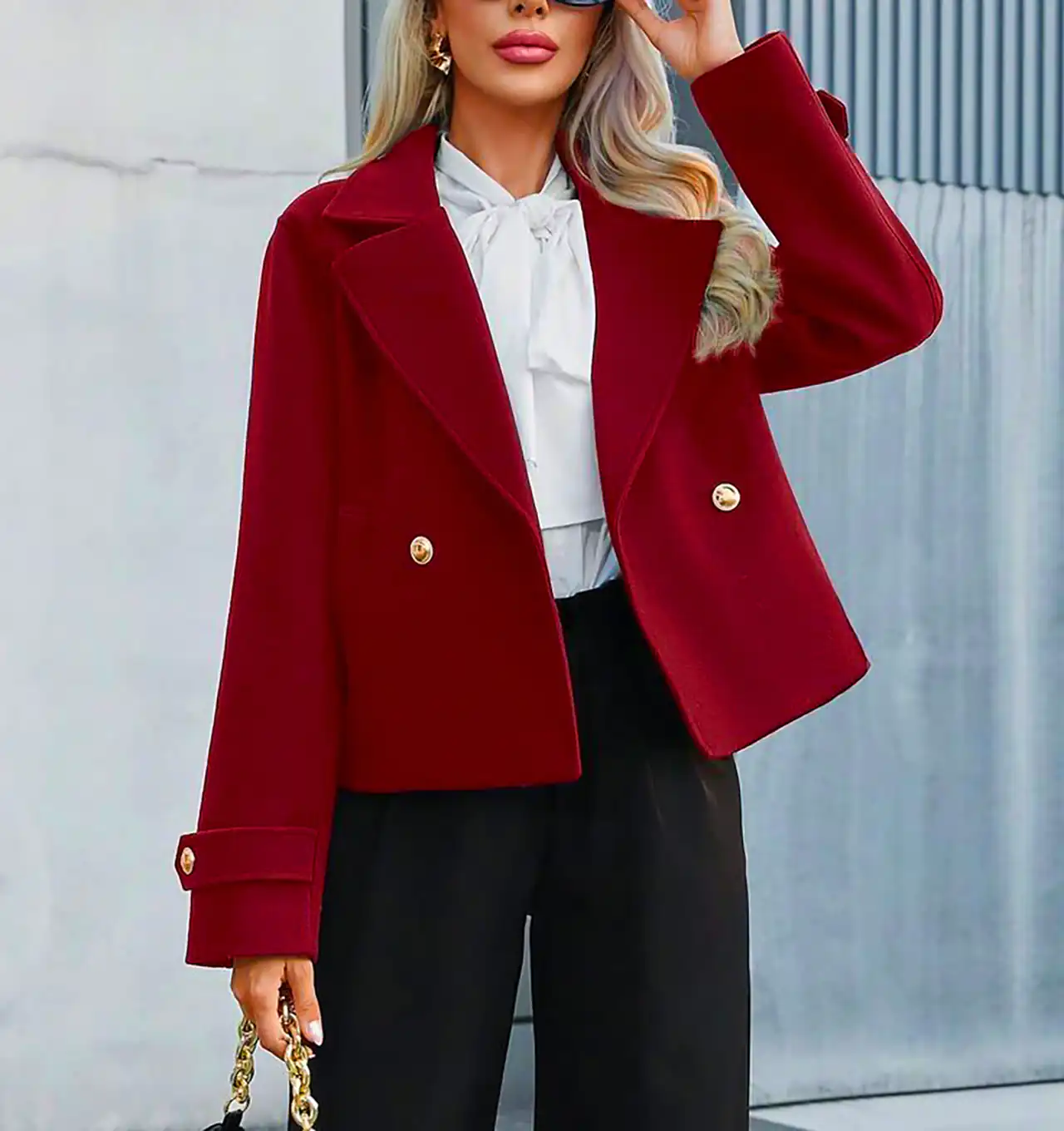لباس گیلاسی زمستانی زنانه