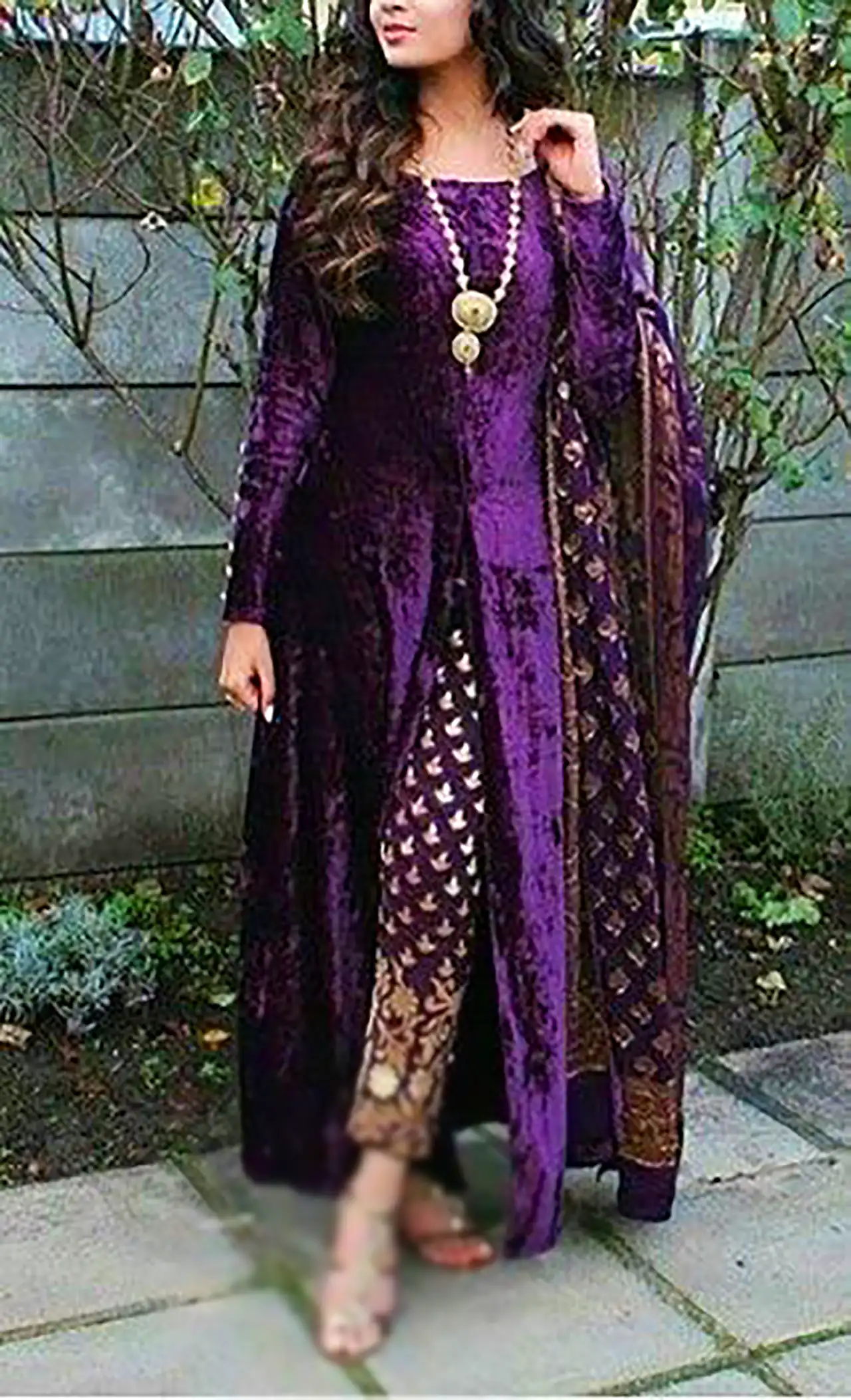 لباس هندی شیک زنانه