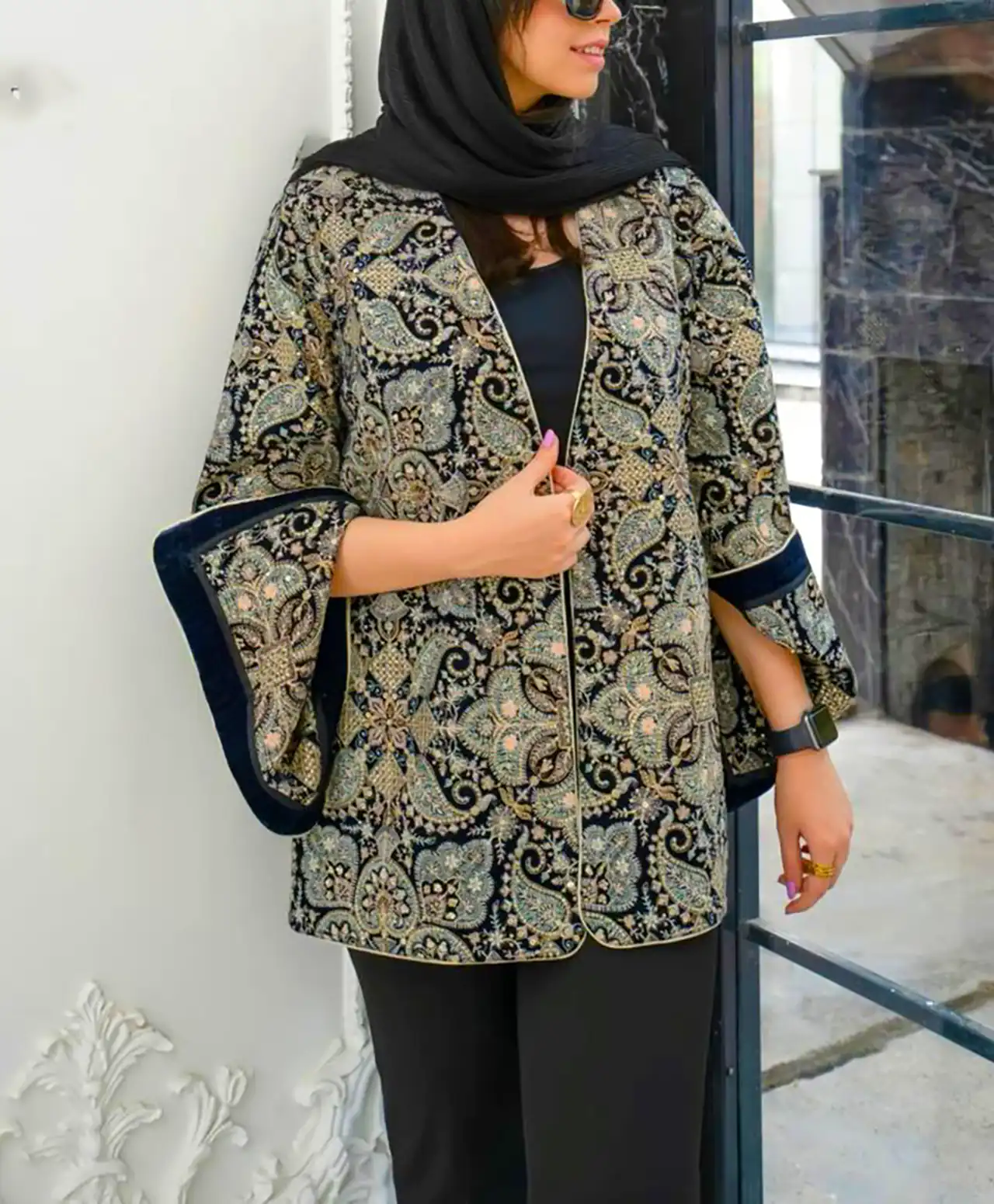 مانتو کتی سفارشی لوکس