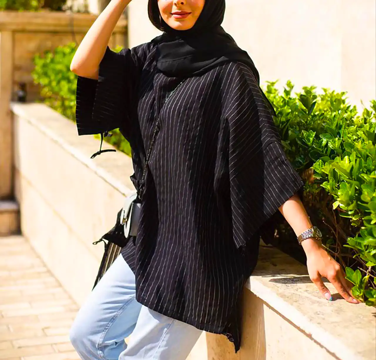 مانتو شیک و خاص مشکی
