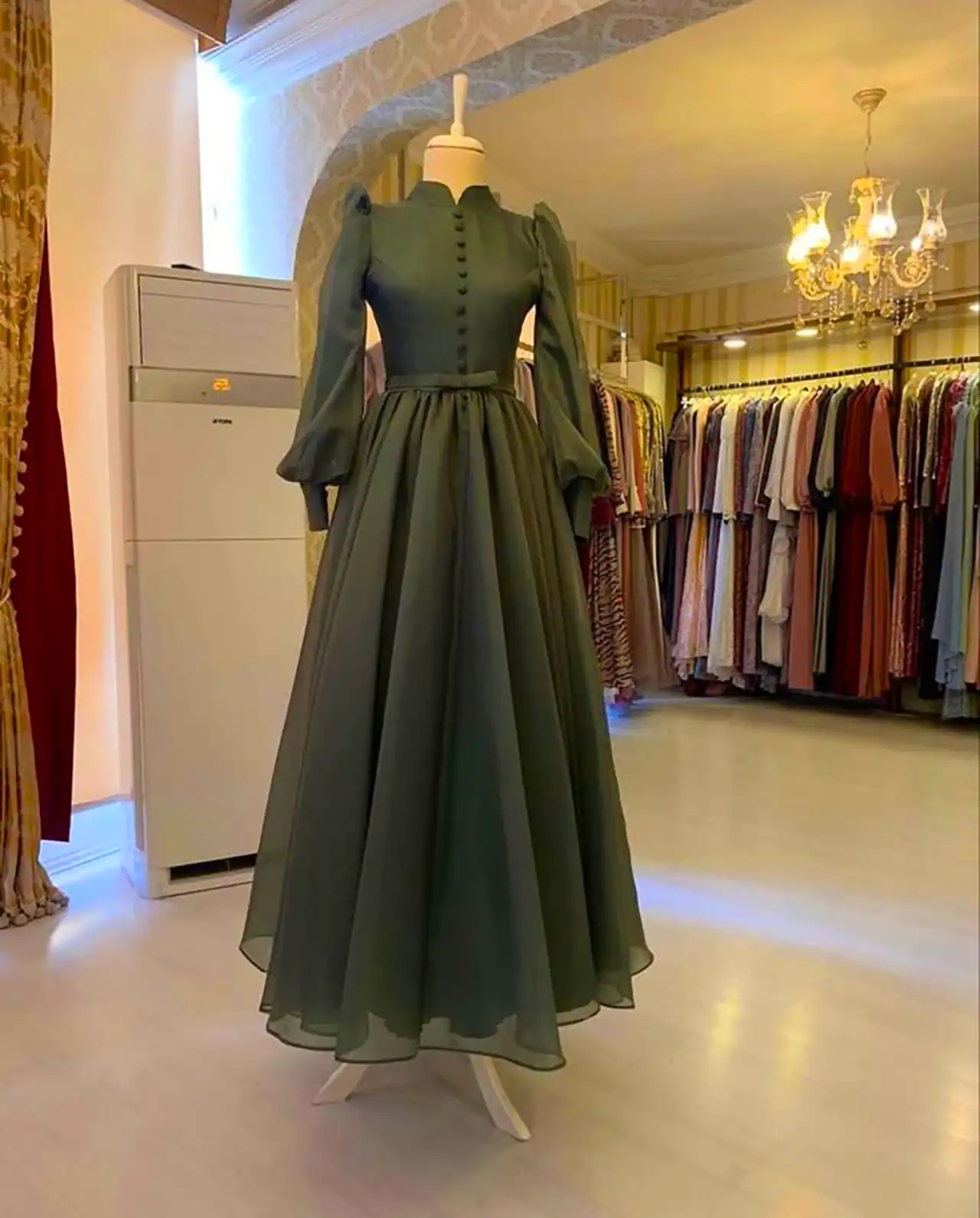 ماکسی مجلسی ساده و بلند