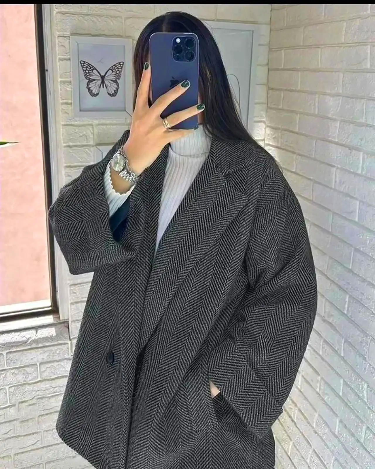 استایل زمستانی با پالتو