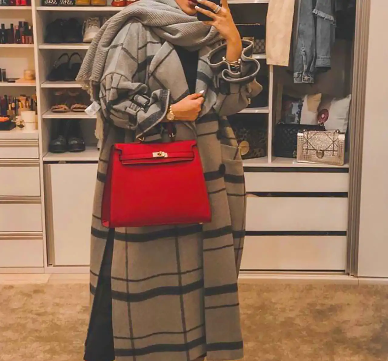 تیپ زنانه برای روزهای سرد