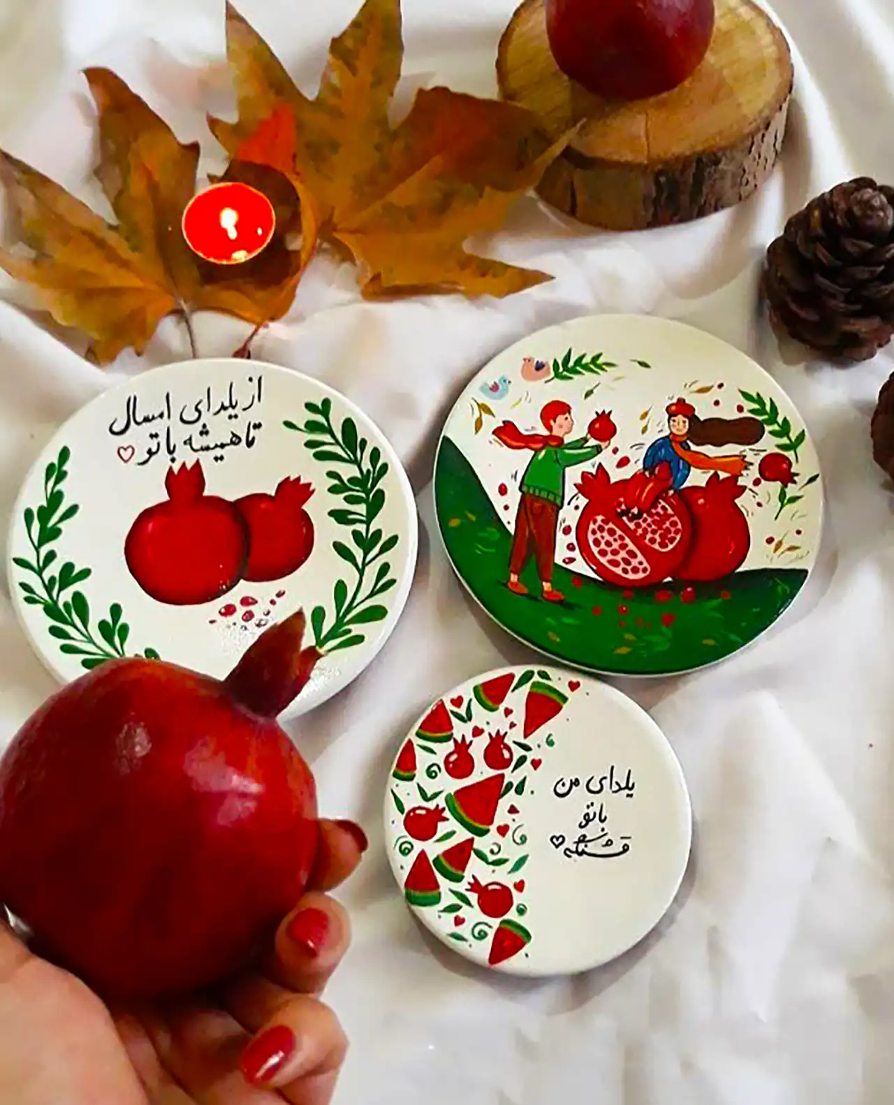 بشقاب دکوراتیو دیواری