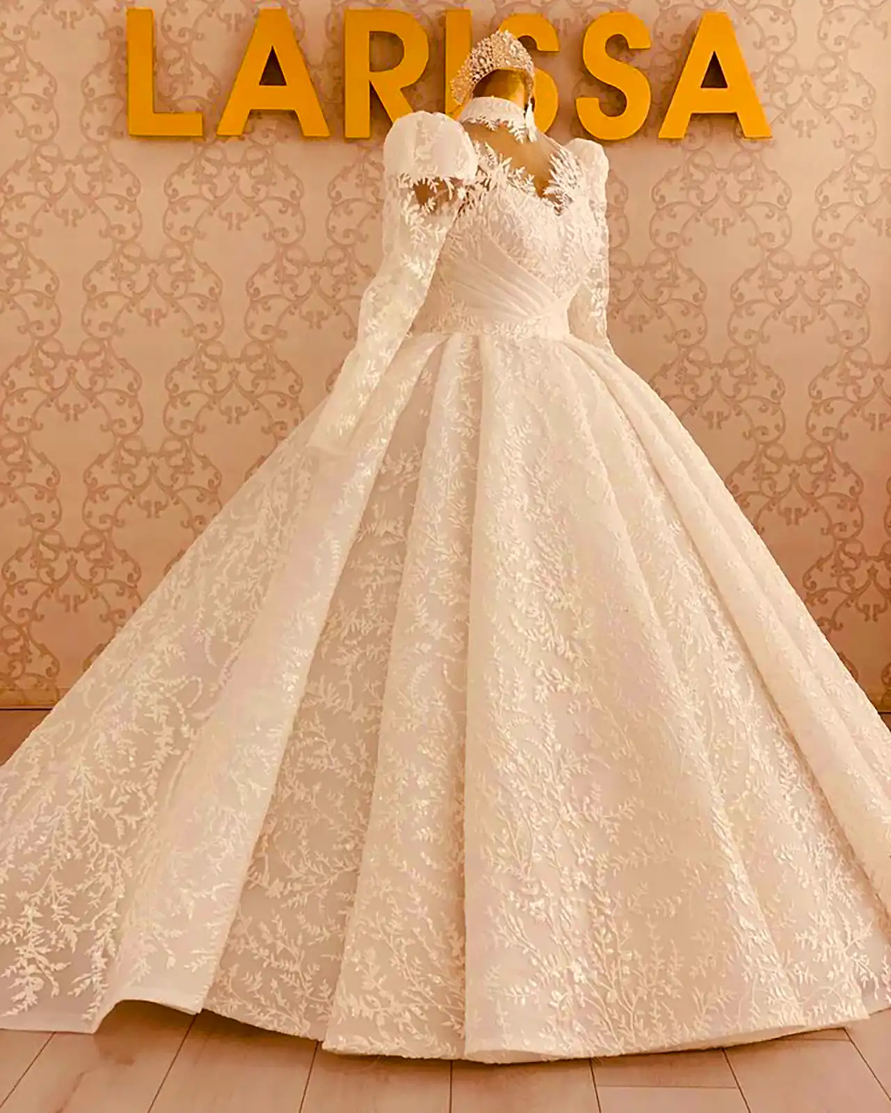 لباس عروس پوشیده شیک