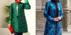 مانتو کتی ژاکارد مناسب مهمانی؛ ۱۵ عکس زیبا برای درخشیدن در دورهمی های خاص