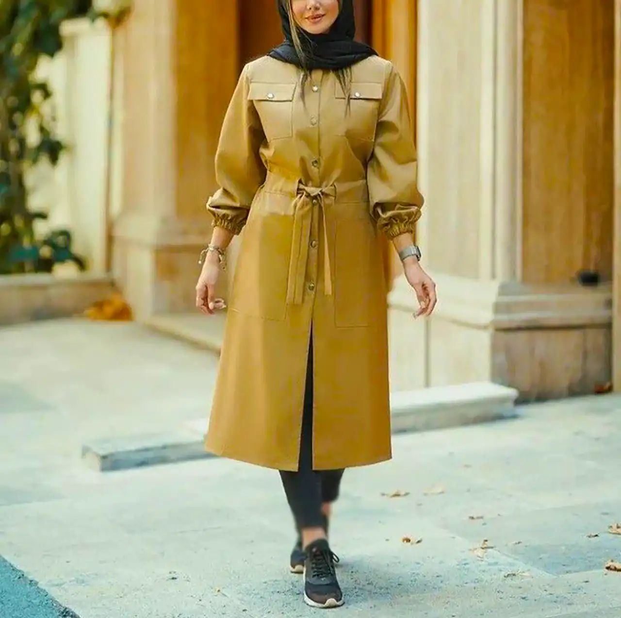 مانتو مناسب روز سرد