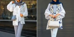 مانتو سفید عروسکی دخترانه؛ ۱۵ مدل جذاب چشمگیر برای استایل شیک و دخترانه