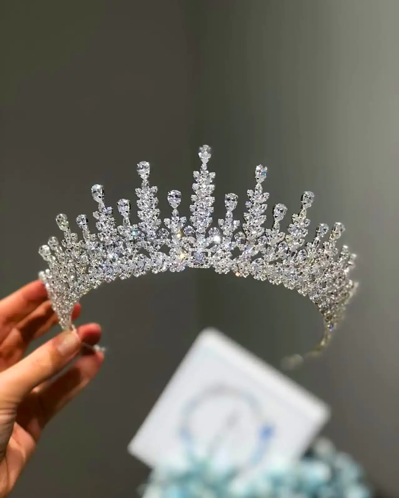 تاج جواهری عروس