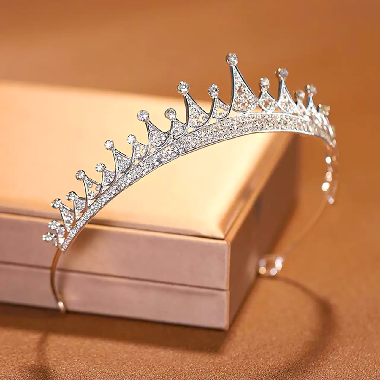 تاج جواهری عروس