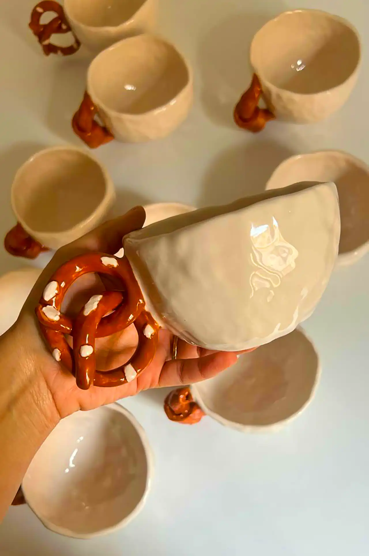 فنجان کیوت سرامیکی
