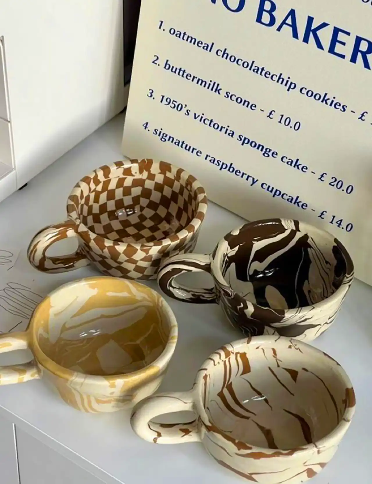 فنجان کیوت سرامیکی