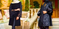 مانتو با رنگ مشکی؛ ۱۵ مدل خاص برای ساختن ظاهری ساده و زیبا در مهمانی ها