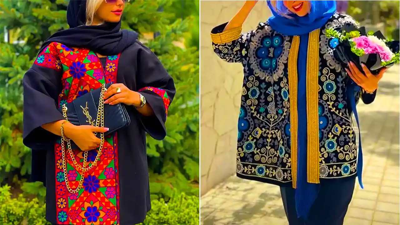مانتو شیک مخصوص مهمانی